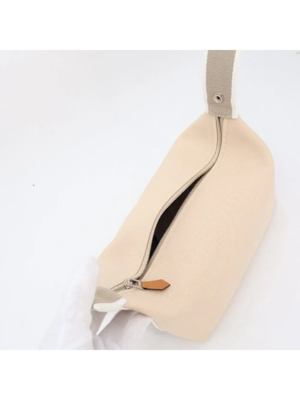 Hermes Pouch Bric-a-Brac PM Beige Handbag